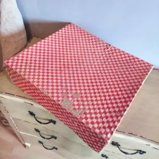 Diorama vintage años 70. Escena China en marmol