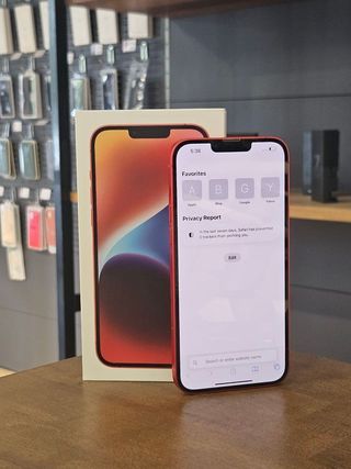 IPHONE 14 PLUS 128GB ROJO BATERIA 100% sin face ID