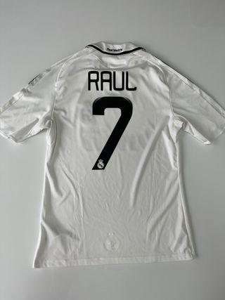 Camiseta Real Madrid 2008 2009 Raúl 7 Original