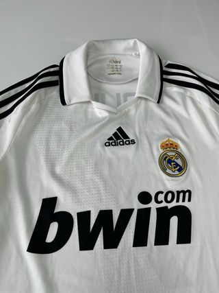 Camiseta Real Madrid 2008 2009 Raúl 7 Original