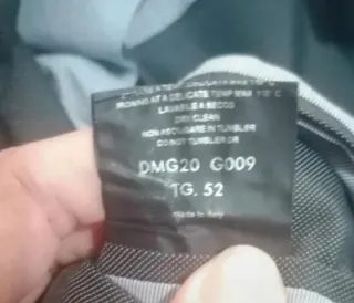 Giacca uomo David Mayer grigio taglia 52