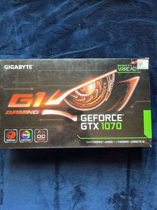 Tarjeta Gráfica Gigabyte GeForce GTX 1070