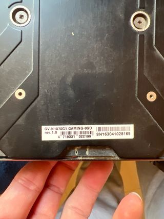 Tarjeta Gráfica Gigabyte GeForce GTX 1070