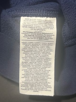 Conjunto Chándal Nike Azul Talla S Hombre
