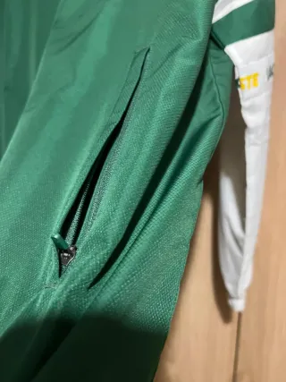 Casaco Desportivo Lacoste Verde e Branco