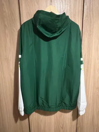Casaco Desportivo Lacoste Verde e Branco