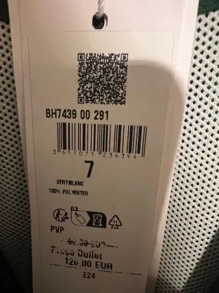 Casaco Desportivo Lacoste Verde e Branco