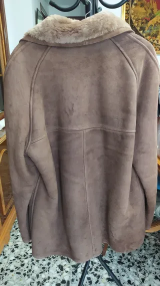 Abrigo de piel genuina tipo Gamulan