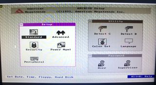 Retro PC Intel 486DX2 66Mhz/Floppy/IDE1Gb/16Mb/DOS