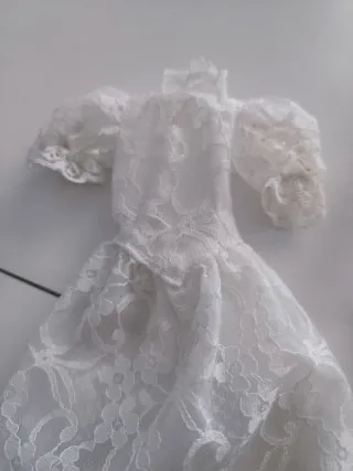 Vestito da Sposa Barbie Antico + Velo