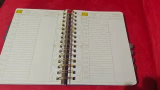 Agenda morada