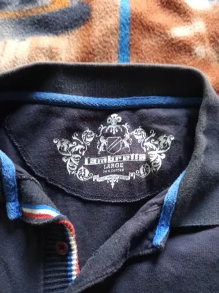 Polo Lambretta Azul Talla L