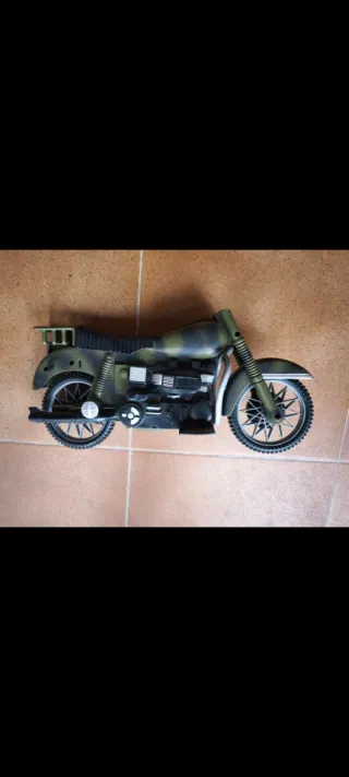 Lote 2 Muñecos Action Man + Moto