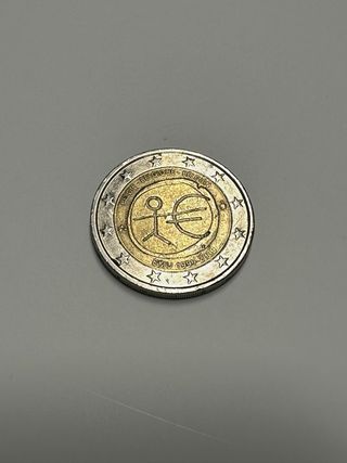 Moneda Conmemorativa Bélgica Euro EMU 1999-2009