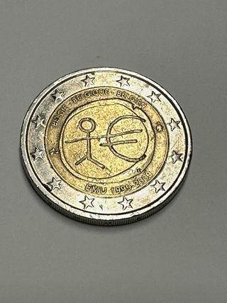 Moneda Conmemorativa Bélgica Euro EMU 1999-2009