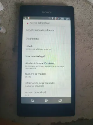 Sony Xperia Negro