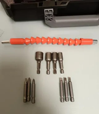 Llave de Impacto Atornillador (2 Baterías)