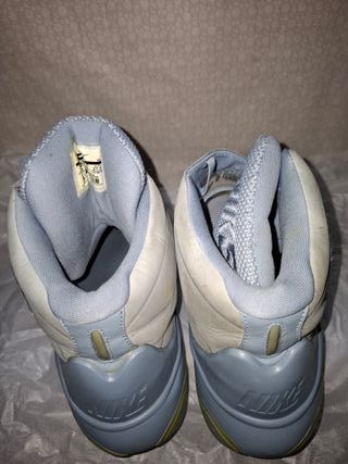 Nike Bamba Gris y Azul