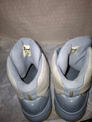 Nike Bamba Gris y Azul