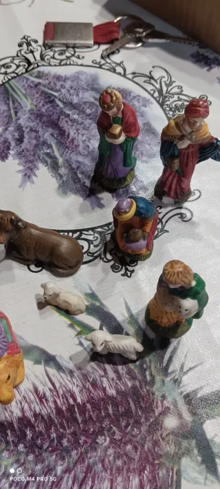 Nacimiento Belén Reyes Pastor Figuras