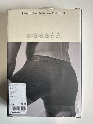 Calvin Klein Microfiber Tech S Gris/Rojo