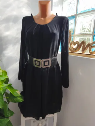 Vestido negro elegante