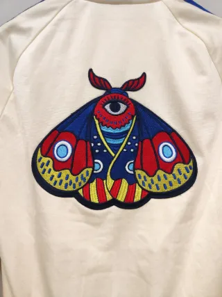Adidas Moth Embroidered Superstar Jacket tg.36
