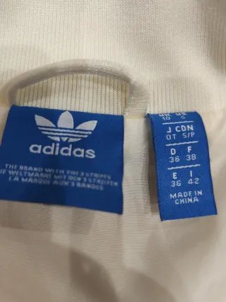 Adidas Moth Embroidered Superstar Jacket tg.36