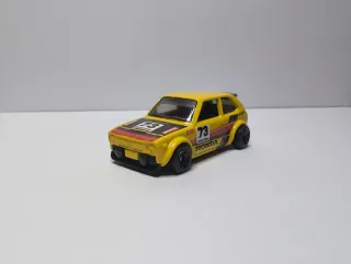 Hot Wheels Honda Civic Custom Amarillo