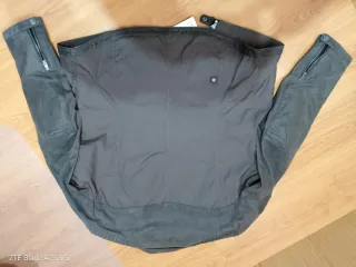 Chaqueta BMW Piel Marrón/Gris