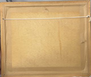 Pareja de óleos decorativos