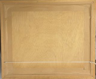 Pareja de óleos decorativos