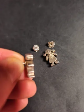 Pendientes Plata Niña XL