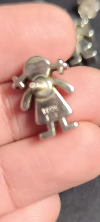 Pendientes Plata Niña XL