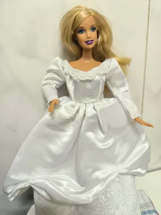Vestito da Sposa per Bambola Barbie