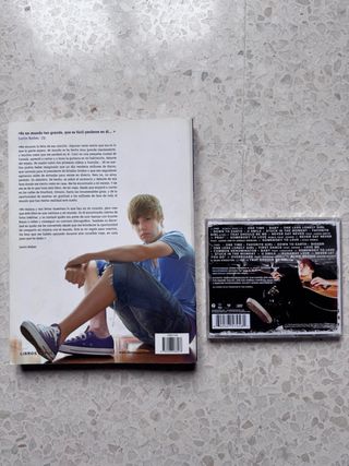 Justin Bieber Libro Mi historia + 2 CDs