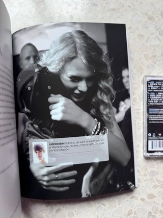 Justin Bieber Libro Mi historia + 2 CDs