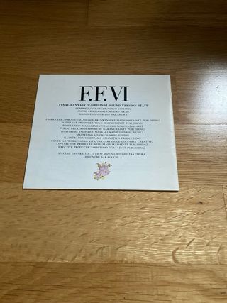 OST Final Fantasy VI Squaresoft