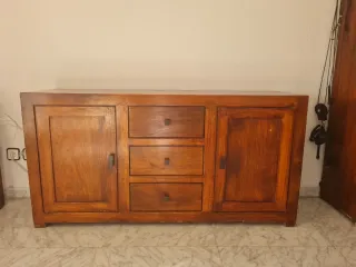 Conjunto Muebles Salón Madera