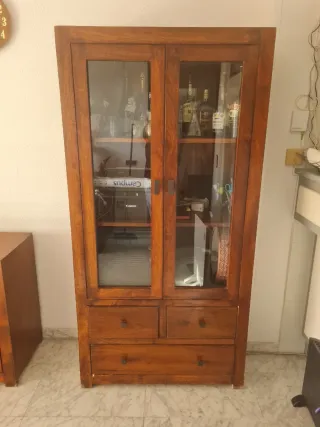 Conjunto Muebles Salón Madera