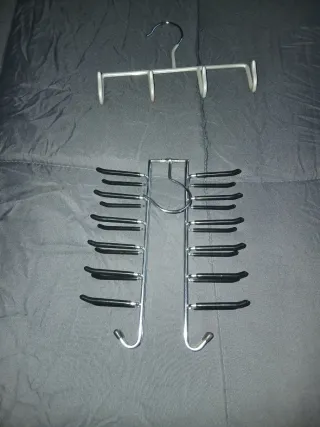 Perchas para corbatas y cinturones