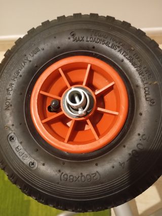 Carrito de tablas para playa