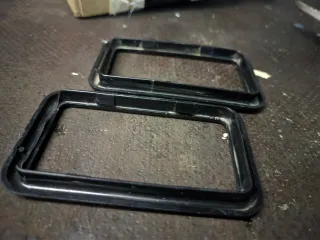 Molduras Puxadores Corsa Kadett Pretas