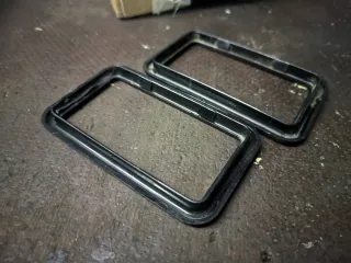 Molduras Puxadores Corsa Kadett Pretas