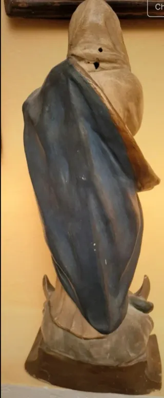 Scultura Madonna terracotta