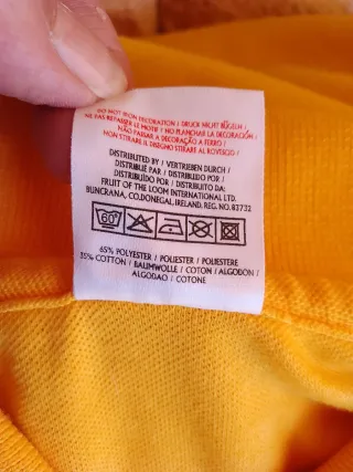 Lote Disvel y Fruit of the Loom talla M-L trabajo