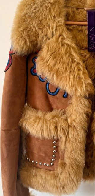 Abrigo NOLITA Piel y Pelo Talla 42