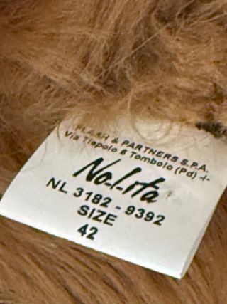 Abrigo NOLITA Piel y Pelo Talla 42