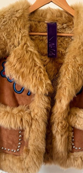 Abrigo NOLITA Piel y Pelo Talla 42