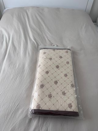 Manta Eléctrica Lana Beige/Marrón